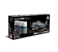 Italeri Wwii U.S. Navy Aircraft- (6 Boccette Incluse) IT439AP Modellino
