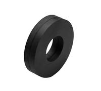 ITALFITMAGNETI | 2 pezzi - Magneti con Foro Ferrite - Diametro 72 mm Spessore 32 mm Foro 8 mm