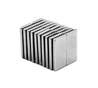 ITALFITMAGNETI | 20 pezzi - Blocchetti Magnetici Neodimio Forza 0,75 Kg - Lunghezza 30 mm x Larghezza 15 mm x Spessore 3 mm, Forza 0,75 Kg Set 20 pz