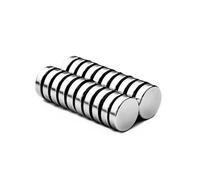 ITALFITMAGNETI | 20 pezzi - Magneti piccoli Neodimio Forza 5,40 Kg - Diametro 20 mm Spessore 5 mm