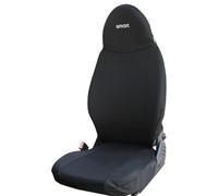 Italfodere Coprisedili Smart 451 in tessuto - Accessori auto eleganti - Qualità superiore per stile e comfort - Per una guida più piacevole e raffinata - Colore Nero - Made in Italy