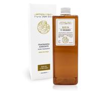 ItalFragranze ANTIQVA CIRCE - Rhum E Sigaro 500 ML Ricarica Completo di Bastoncini