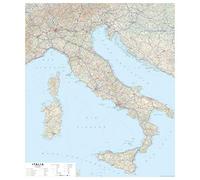 Italia 1.100.000 murale stradale plastificata stesa 105x121 cm