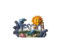 Italia 3D Jesolo magnete frigorifero souvenir regalo, resina fatta a mano Jesolo frigorifero magnete casa e cucina decorazione collezione