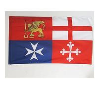 Italia 4 Repubbliche Marinare - Marina Militare Italiana 90X150Cm Bandiera Decorativa Deluxe Bandiera Della Brezza Personalizzata Bandiera All'Aperto Decorazione Per Esterni Celebrazioni Fattoria
