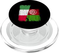 Italia Afghanistan Mezza bandiera Patrimonio Afghano italiano PopSockets PopGrip per MagSafe