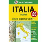 AA.VV. – Italia. Atlante stradale e turistico 1:200.000 – Ediz. multilingue – Touring Editore
