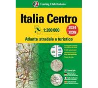 Italia. Atlante stradale e turistico 200.000. Centro