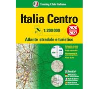 ITALIA CENTRO ATLANTE STRADALE E TURISTICO 2026-2027 SCALA 1:200.000 - AA.VV. -