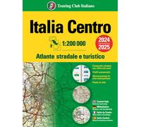 AA.VV. – Italia. Atlante stradale e turistico 200.000. Centro – Brossura