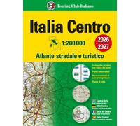 Italia. Atlante stradale e turistico 200.000. Centro - 2025 - Tou