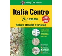 Libri Italia. Atlante Stradale E Turistico 200.000. Centro