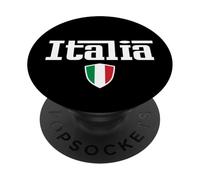 Italia - Bandiera nazionale Italia - italiano - Italia Fan PopSockets PopGrip Adesivo
