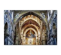 Italia Cattedrale di Palermo Puzzle 1000 Pezzi Adult Puzzle in Legno Gioco di Puzzle Souvenir Turismo Regalo
