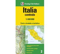 Italia centrale 1:400.000. Carta stradale e turistica: 2