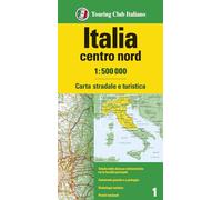 Italia centro nord 1:500.000. Carta stradale e turistica