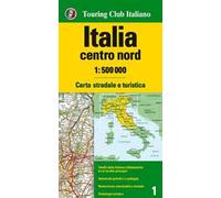Italia centro nord 1:500.000. Carta stradale e turistica