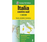 Italia centro sud 1:500.000. Carta stradale e turistica: 2