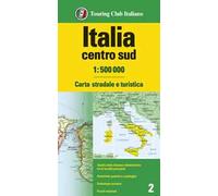 Italia centro sud 1:500.000. Carta stradale e turistica: 2