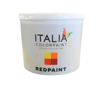 Italia colorpaint Redpaint, Idropittura Acrilica Superlavabile per Caminetti, Rosso Ossido, 0,500 Litri, Resistente al Caldo, Concentrata, Finitura Satinata