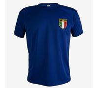 Italia Coppa Del Mondo 1970's Camicia Rétro Calcio Manica Corta Uomo Top Replica