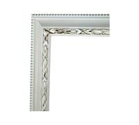 ITALIA CORNICI Maestri Artigiani I Cornice per Quadri Tele con Passepartout in Legno I Varie Misure I Personalizzabile I Noce Rosa Oro Crema (Noce, 60 x 60 cm)