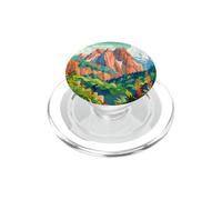 Italia Dolomiti Illustrazione PopSockets PopGrip per MagSafe
