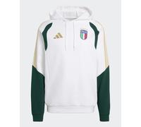 Italia FIGC Adidas Felpa Cappuccio Hoodie Mondiali 2026 Tiro 26 Sweat Bianco