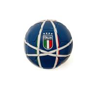 ITALIA FIGC Pallone da Calcio Ufficiale - Misura 2 - Blu e Bianco - Palla Piccola per Gioco e Allenamento - Licenza Originale