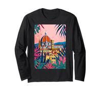 Italia Firenze Arte Estetica Maglia a Manica