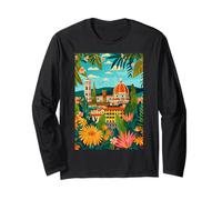 Italia Firenze Arte Minimalista Maglia a Manica