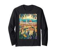 Italia Firenze Arte Minimalista Maglia a Manica