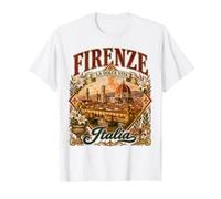 Italia Firenze Firenze Toscana Italia Italiano Viaggi Maglietta
