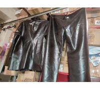 Italia Giacca Naturalatex 100% Gomma Tutti i Colori XS S M L XL 3XL 4XL