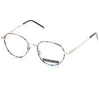 Italia Independent 5314 Occhiali, Silver And Pop Havana, 51 Unisex-Adulto