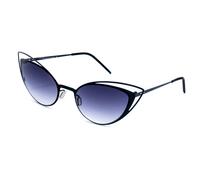 ITALIA INDEPENDENT Donna 0218-009-071 Occhiali da sole, Nero (Nero), 52