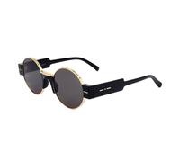 Italia Independent Occhiali da Sole MOD BROOKE 0815 COMBO 009.GLS BLACK GLOSSY 52/19/135 UNISEX