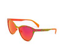 Italia Independent Red Metal Sunglasses