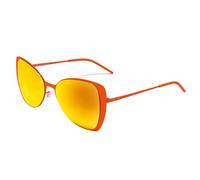 Italia Independent Red Metal Sunglasses