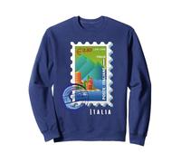 Italia Lago di Como Francobollo Italofilo Souvenir Felpa