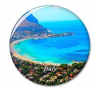 Italia Mondello Palermo Sicilia Magnete del frigorifero Magneti decorativo Apribottiglie Tourist City Travel Souvenir Collection Regalo Forte adesivo per frigorifero