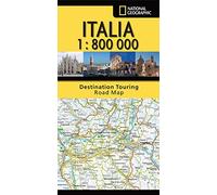 Italia National Geographic 1:800.000
