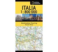 Italia National Geographic 1:800.000