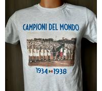 ITALIA nazionale SAVOIA azzurri CAMPIONI DEL MONDO T-shirt CLIQUE maglietta