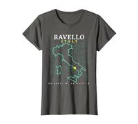 Italia Ravello Maglietta, Donna, Asfalto, S