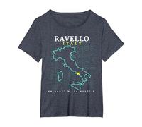 Italia Ravello Maglietta, Donna Plus-Size, Pervinca, 4X