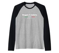 Italia - Reggio Calabria Maglia con Maniche Raglan