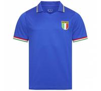 JELEX Retro History - Maglia da uomo, con logo ricamato e maniche corte, design nostalgico per gli appassionati di calcio, ideale per collezionisti, italia, XXL