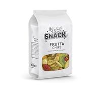 ITALIA SPEZIE Chips di Frutta, croccanti - 200 g - con Chips di banana, jackfruit, kiwi, mela, pesca gialla, papaya, fragola tipo Chips di Verdure
