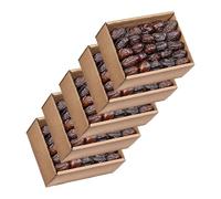 ITALIA SPEZIE - Datteri Medjoul Premium classe 1 Jumbo 100% Naturali, 5 kg (5 x 1 Kg) - Senza zuccheri aggiunti o conservanti - Scatola in cartone